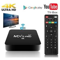 5G (9.0) Ultra HD Android TV Box Wifi Quad Core Không Dây/(64Gb Ram-512Gb Rom) MXQ Pro-Tv Box 4K