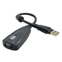 5HV2 7.1 Channel USB with cable Sound Card Virtual Channel Sound Track Audio Adapter