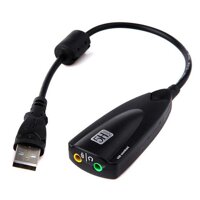 5HV2 7.1 Channel USB with cable Sound Card Virtual Channel Sound Track Audio Adapter