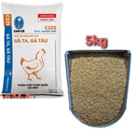 5KG Cám Cò C225 Thức Ăn Gà Con Thức Ăn Vịt Con Thức Ăn Chim Cút Con Cám Gà Con Thức Ăn Gà Rutin