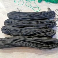 5kg Dây Thừng  Luồn Lưới Màu Đen 3-7li