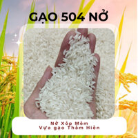 5KG Gạo 504 Nở - Gạo Nở Cơm, Rời Hạt - Gạo Thắm Hiền
