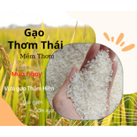 5KG Gạo Thơm Thái - Gạo Thơm Dẻo - Gạo Ngon Đậm Vị - Bena Organic
