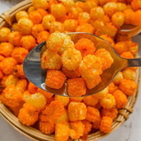 5kg Nui Chiên Giòn, Bắp Sây Giòn ,Hạt Sen Cay Tẩm Gia Vị Đậm Đà, Tiệm ăn vặt GM