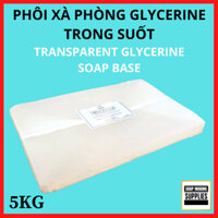 5kg Phôi Xà Phòng Glycerin 5kg SavonA - SavonA Glycerin Melt & Pour Soap Base 5kg - Phôi làm xà bông