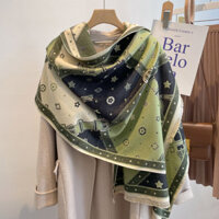 5.Khăn quàng cổ cao cấp len KCM01 70*200cm (Tặng Túi Hộp + Thiệp )