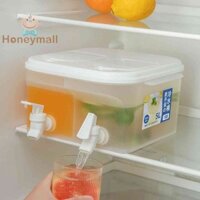 5L Large Capacity Cold Kettle In Refrigerator With Double Faucet Cool Jug Water Container Lemonade Bottle Beverage