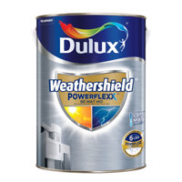5L - Sơn nước ngoại thất siêu cao cấp  DULUX WEATHERSHIELD POWERFLEXX