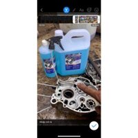 5L tăng 1 Dung dịch Tẩy nhớt WASHMOTOBIKE CLEANER giúp loại bỏ dầu mỡ cháy lâu năm tronh khoang máy Tẩy nhớt