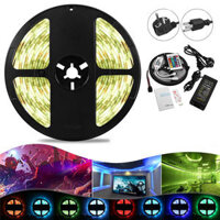 5M 48W SMD5050 RGBW Waterproof Smart Wifi Alexa Google APP Control LED Strip Lights EU US Plug DC12V Christmas Decoratio