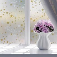 5M Decal dán kính  trang trí  làm mờ khổ 90 cm keo sẵn