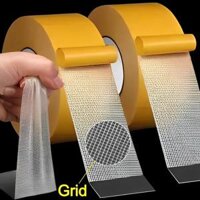 5m mạnh mẽ cố định băng dính hai mặt mờ lưới không thấm nước mạnh mẽ traceless vải Duct Tape độ nhớt cao Thảm dính