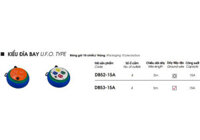 5m Ổ cắm điện kiểu đĩa bay 15A Lioa DB53-15A