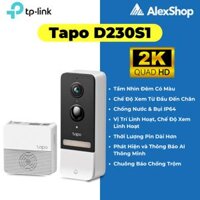 [5M] Tapo D230S1 Chuông Cửa Video Thông Minh Dùng Pin TP-Link