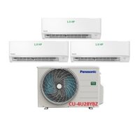 5.Máy Lạnh Multi Panasonic Inverter 1 Dàn Nóng 3 Hp + 3 Dàn Lạnh Treo Tường 1 Hp-1.5 Hp còn hàng