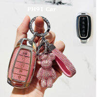 (5nút )Ốp Chìa Khoá  Smartkey Hyundai Custin, Custo 2023
