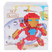 Bộ lắp ráp Người sắt - Lele Brother - Iron man 6195