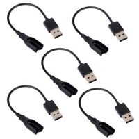 5Pack Black USB Charging Charger Cable Cord fit   1 Smart Watch