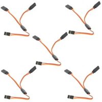 5PCS Amass 30cm Y Servo Cable Lead Splitter For JR Spektrum HITEC