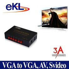 Bộ chuyển đổi vga sang svideo và av EKL-1801