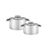 5T1202 Bộ nồi 5 đáy Inox 304 Elmich Berlin EL 3981 Size 18, 20cm
