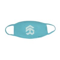 5THEWAY solid Big Logo Mask in MARINE BLUE aka Khẩu Trang Xanh Dương - L