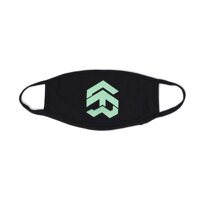 5THEWAY solid Big Logo Mask in BLACK MINT aka Khẩu Trang Đen - M