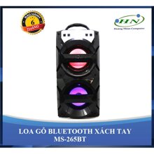 Loa gỗ Bluetooth xách tay MS-265BT