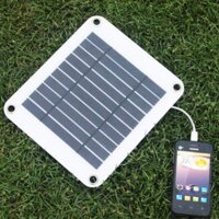 5W Solar Panel Efficient Solar Charger For Mobile Phones Outdoor Solar Charger