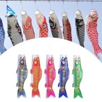 5x Nhật Bản Cá Chép Cờ Vườn Vườn Phông Nền Vườn Đạo Cụ Ảnh Lễ Hội Nhiều Màu Sắc Phòng Izakaya Cá Chép Nhật Bản Windsock