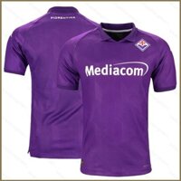 5y 2024-2025 Serie A ACF Fiorentina Áo thi đấu sân nhà Trẻ em Người lớn Áo thun bóng đá Plus Size