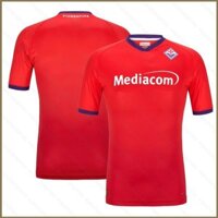 5y 2024-2025 Serie A ACF Fiorentina Áo thứ ba Trẻ em Người lớn Áo thun bóng đá Plus Size