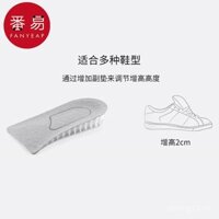 5Y Đế lót tăng chiều cao AA1S43 - Miếng đệm nửa kích thước cho nam và nữ, đệm silicone trong suốt thoải mái, đệm gót