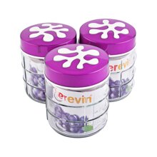 Hũ đựng thực phẩm Puzzle Herevin 135901 - 1.0 lít