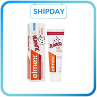 [6-12 tuổi] Kem đánh răng Elmex trẻ em 6-12 tuổi