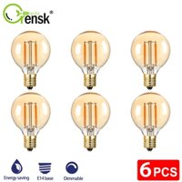 6 / 25 Bóng Đèn Dây Tóc G40 1.5watt 220V E14 Dùng Trang Trí Nhà Cửa / Sân Vườn