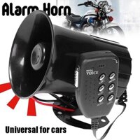 6 Âm Thanh 100W Âm Thanh Sừng Xe Máy Ô Tô Ô Tô Xe Tải Loa Cảnh Báo Báo Còi Cảnh Sát Cứu Hỏa Xe Cứu Hỏa Sừng Loa