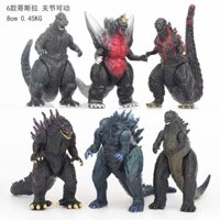 6 Cái / lốc Khủng Long godzilla Làm Đồ Chơi Hành Tinh Của Quái Vật godzilla
