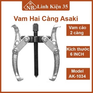 Cảo 2 chấu Asaki AK-1034 (6" )