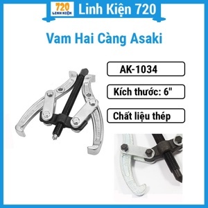 Cảo 2 chấu Asaki AK-1034 (6" )