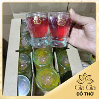 (6 cặp) Hộp đèn cầy ly A19/Đèn ly trung cúng Phật màu vàng,đỏ