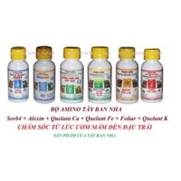 6 chai 100ml Grow More - Bộ sản phẩm chăm sóc cây toàn diện từ ươm mầm đến đậu trái