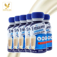 6 chai Ensure nước Oringinal HMB 237ml  - Hàng chính hãng