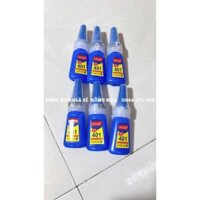 6 chai keo dán móng siêu dính 401