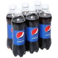 6 chai nước ngọt Pepsi Cola chai 390ml