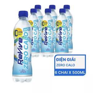 6 chai nước ngọt Revive 500ml