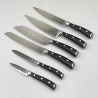 6 Chất Lượng Hàng Đầu Supers Xử Lý Gỗ Damascus Steel Kitchen Knife Set