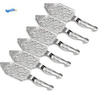 6 Chiếc Bằng Thép Không Gỉ Absinthe Thìa Bộ Vintage Cocktail Bar Ly Uống Lọc Rỗng Ra Absinthe Thìa Bộ