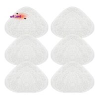 6 Chiếc Cây Lau Nhà Hơi Nước Miếng Lót Cho Máy Hút Bụi Có Thể Giặt Được Tam Giác Lau Nhà Miếng Lót Vải Vệ Sinh Sàn Dụng Cụ Phụ Tùng