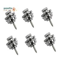6 Chiếc Đàn Guitar Có Móng Tay Đuôi Móng Tay Đàn Guitar Điện Chống Trơn Trượt Phụ Kiện Đàn Guitar Lớn Có Khóa